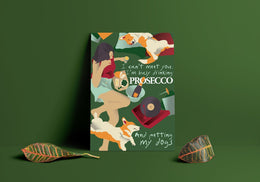 Busy drinking Prosecco POSTER - Mind The Fluff