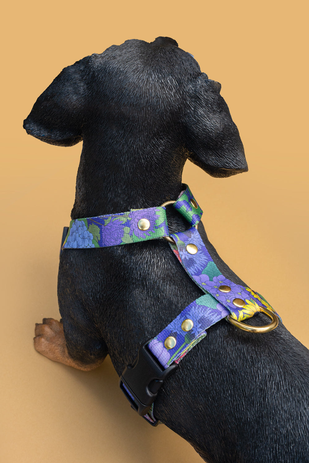 Once And Floral Y-Shaped Dog Harness