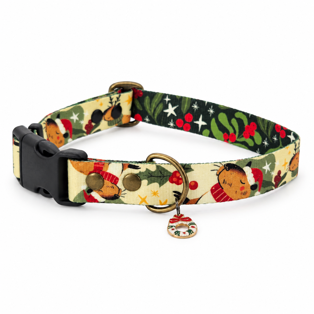 Capybara Christmas Dog Collar
