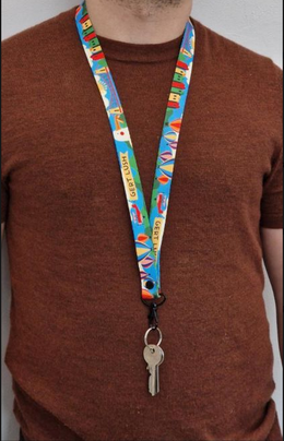 Mind The Fluff Lanyard