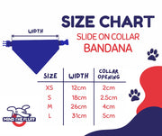 Yellow bandana I NEED SPACE for dogs